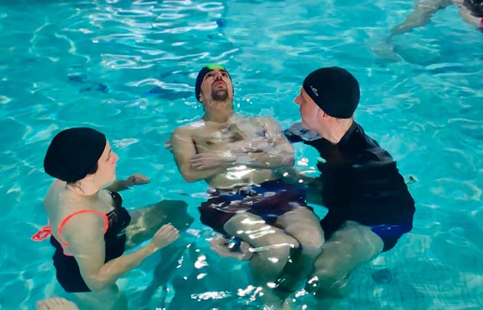 curso rehabilitacion halliwick basico piscina
